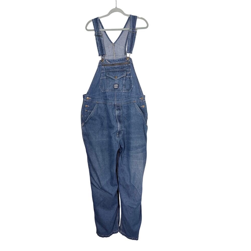 Berne men’s denim overalls 44x34 workwear farm ranch grandpa 100% cotton farmer